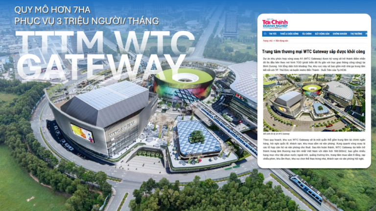 trung tâm thương mại WTC GATEWAY 7ha