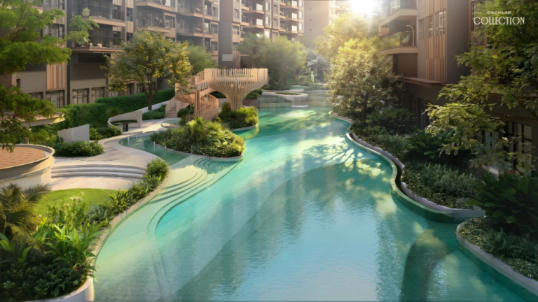 Hồ bơi mansion Dài 50m - Orchard Collection